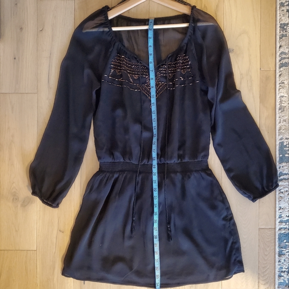 Sheer Mini Dress Jessica Simpson